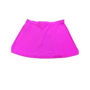 Esprit Skirt Womens Medium Pink Fuchsia Swim Beach‎ Cover-Up Drawstring NWT Pool